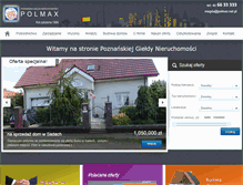 Tablet Screenshot of polmax.net.pl